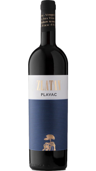 Bottle of Zlatan Otok Plavac Sibenik 2019 wine 750 ml