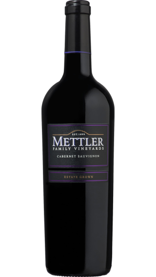 Bottle of Mettler Cabernet Sauvignon 2020 wine 750 ml