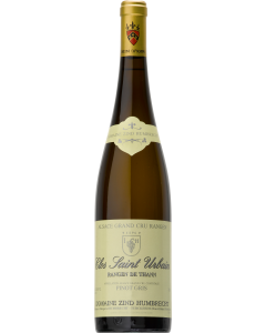 Domaine Zind-Humbrecht Pinot Gris Grand Cru Rangen de Thann Clos Saint Urbain 2016