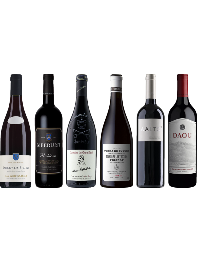 8Wines Staff Picks Caisse de dégustation de vin rouge