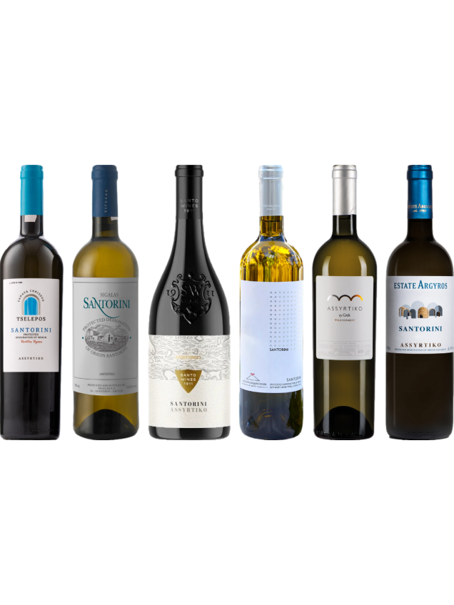 Coffret Dégustation Premium Assyrtiko Santorini