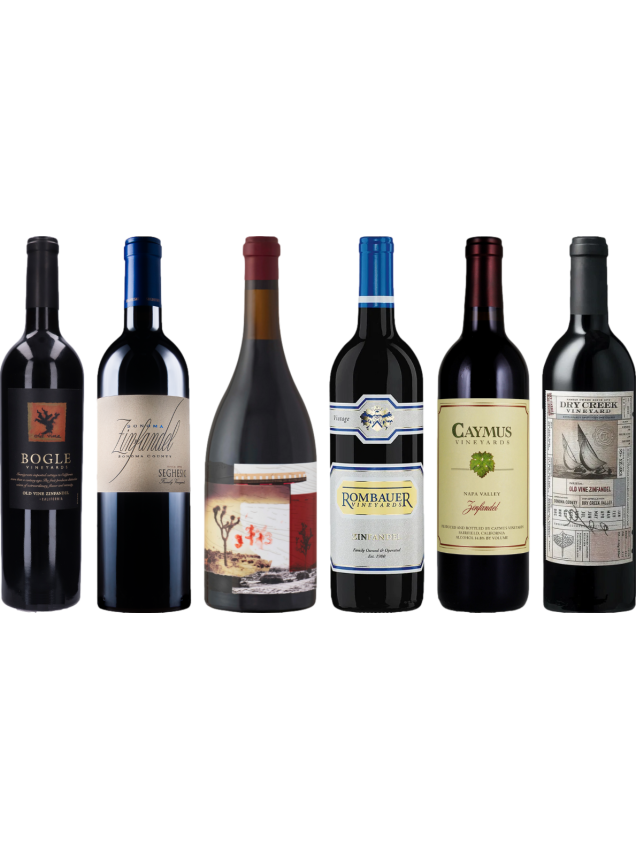 Caisse de dégustation premium Zinfandel de Californie