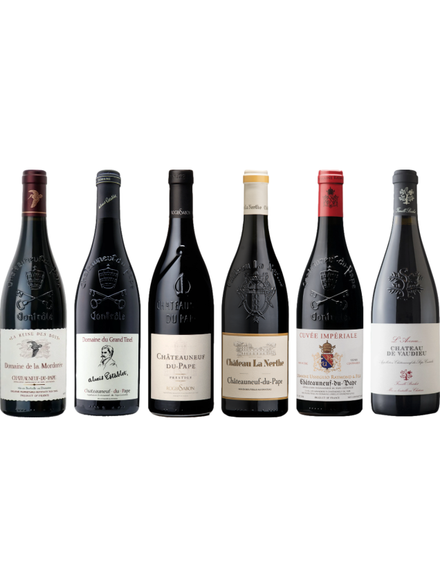 Coffret Dégustation Premium Chateauneuf du Pape