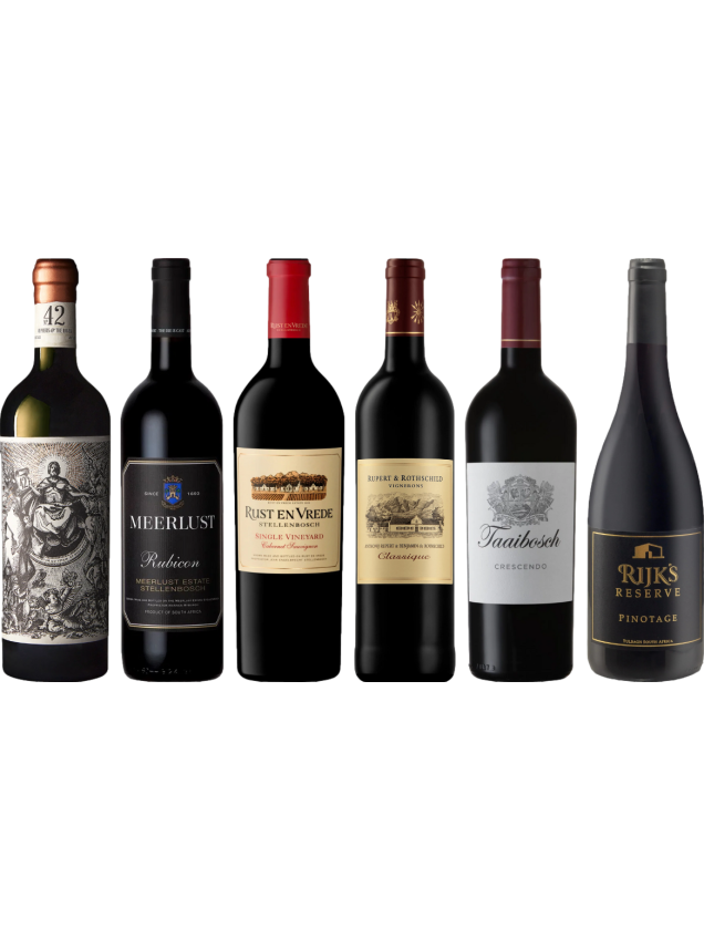 South African Red Wine Premium Tasting Case