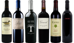 Caisse de dégustation premium Zinfandel de Californie