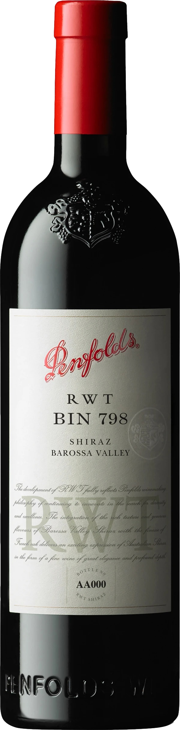 Penfolds RWT Bin 798 Shiraz 2018