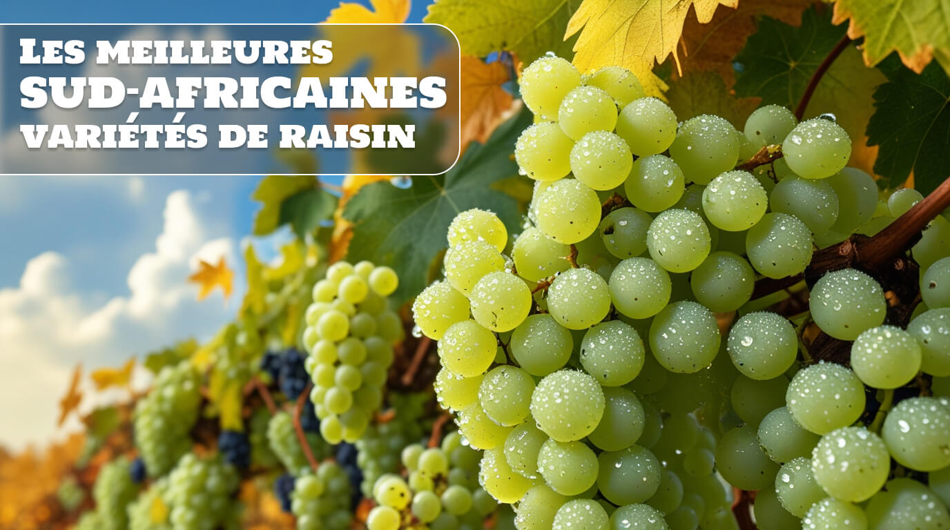 Les meilleures variétés de raisin sud-africaines