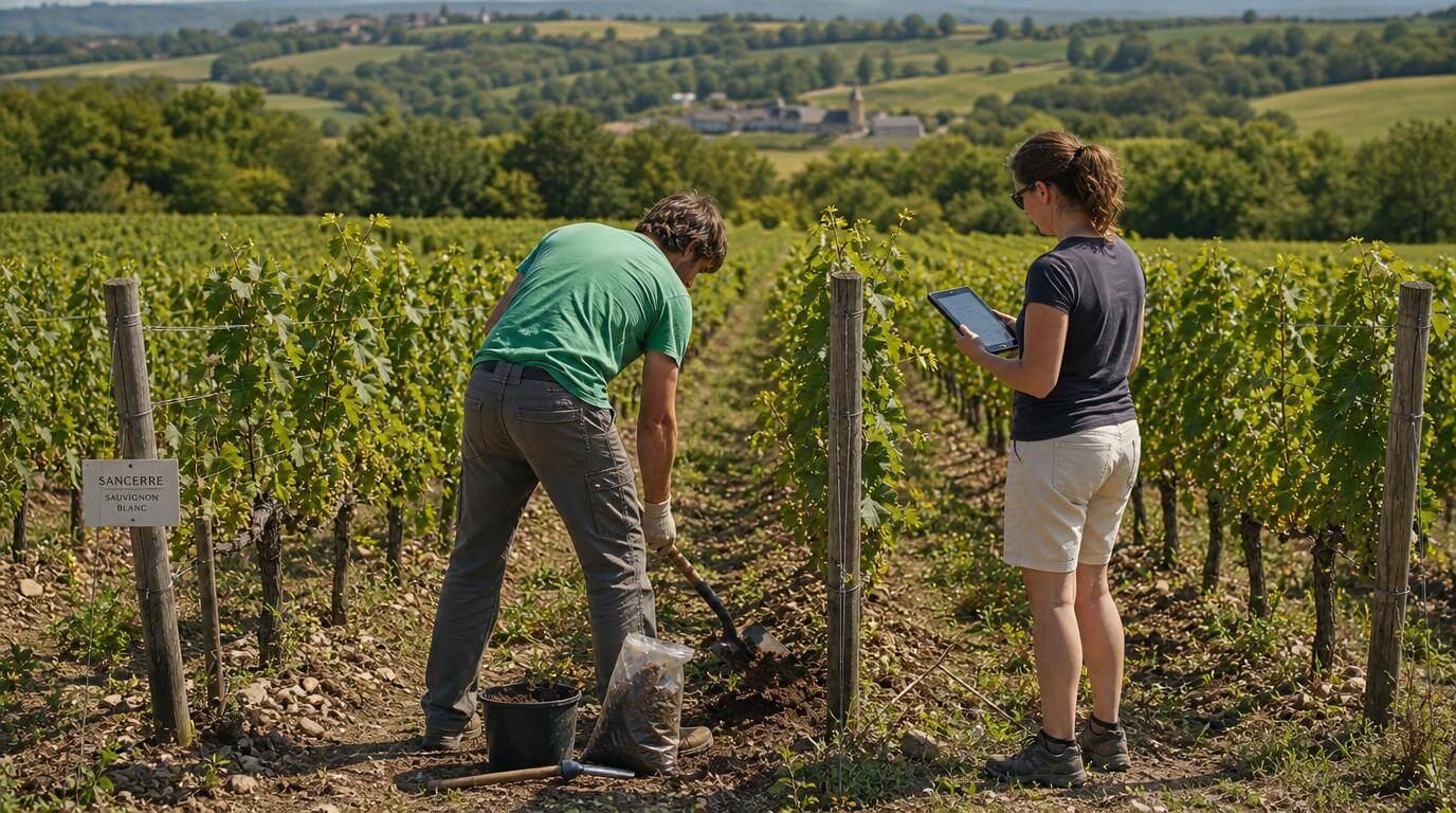 Les trois types de sols de Sancerre