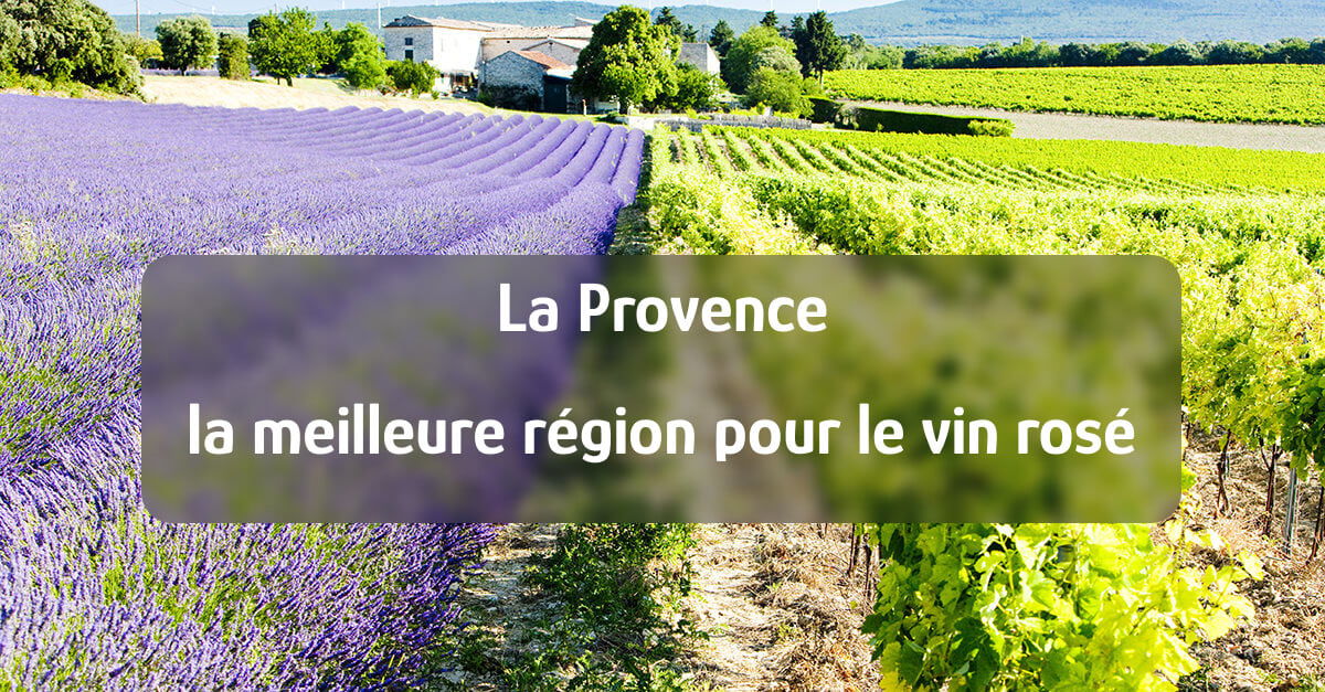 la meilleure région pour le vin rosé